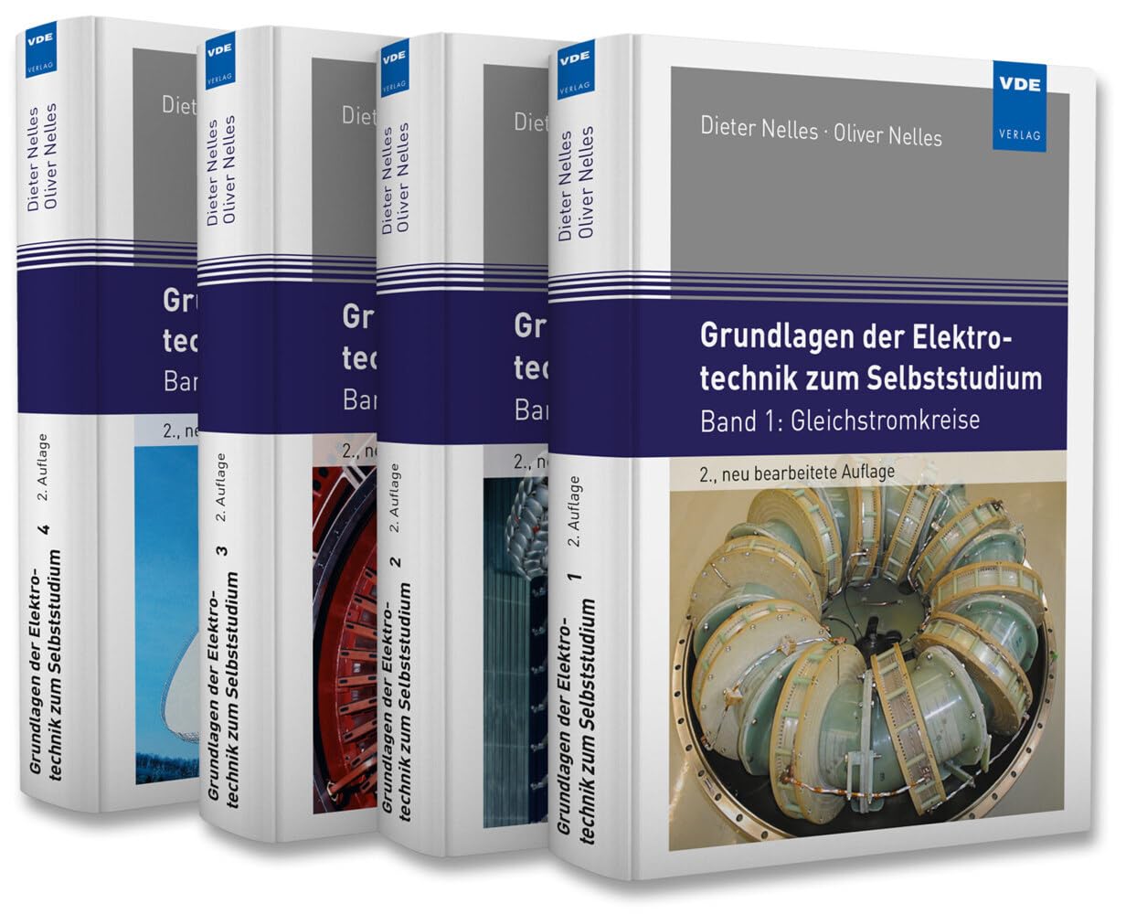Grundlagen der Elektrotechnik zum Selbststudium (Set): Set bestehend aus: Band 1: Gleichstromkreise, Band 2: Elektrische Felder, Band 3: Magnetische ... Felder und Band 4: Wechselstromkreise)