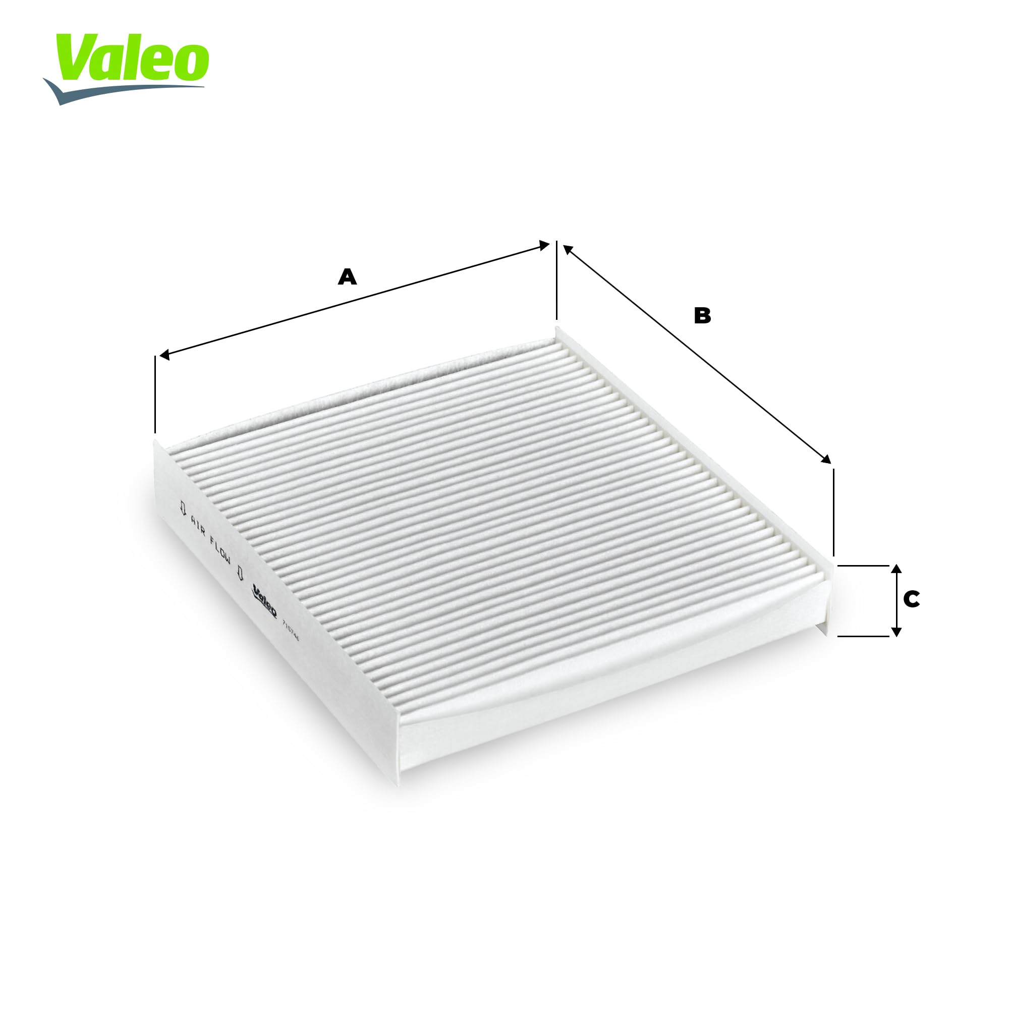698714 VALEO CLIMFILTER PROTECT Filtro abitacolo Filtro al carbone