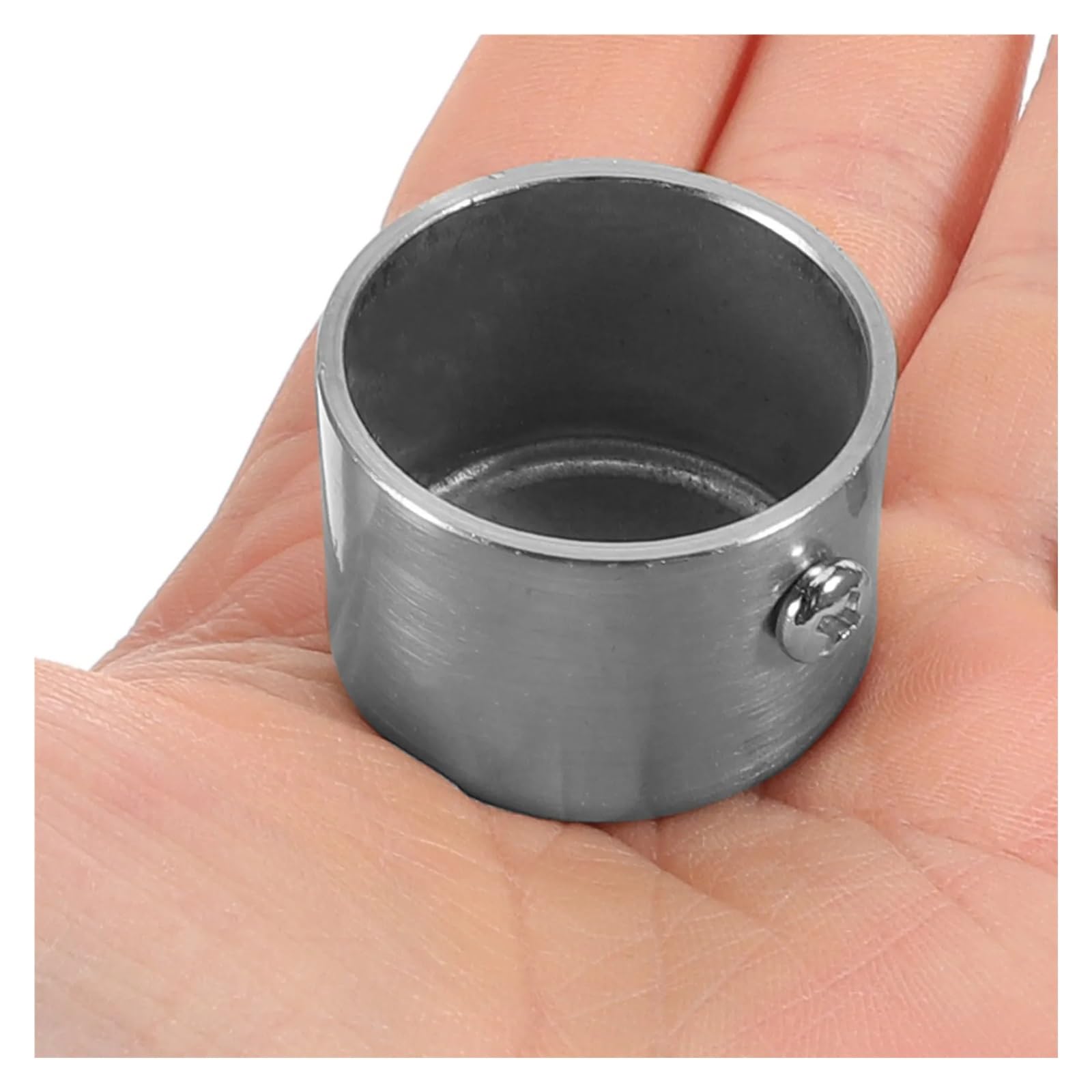 Lot de 6 embouts de tringle à rideaux en alliage - Décoration en métal pour tringles à rideaux