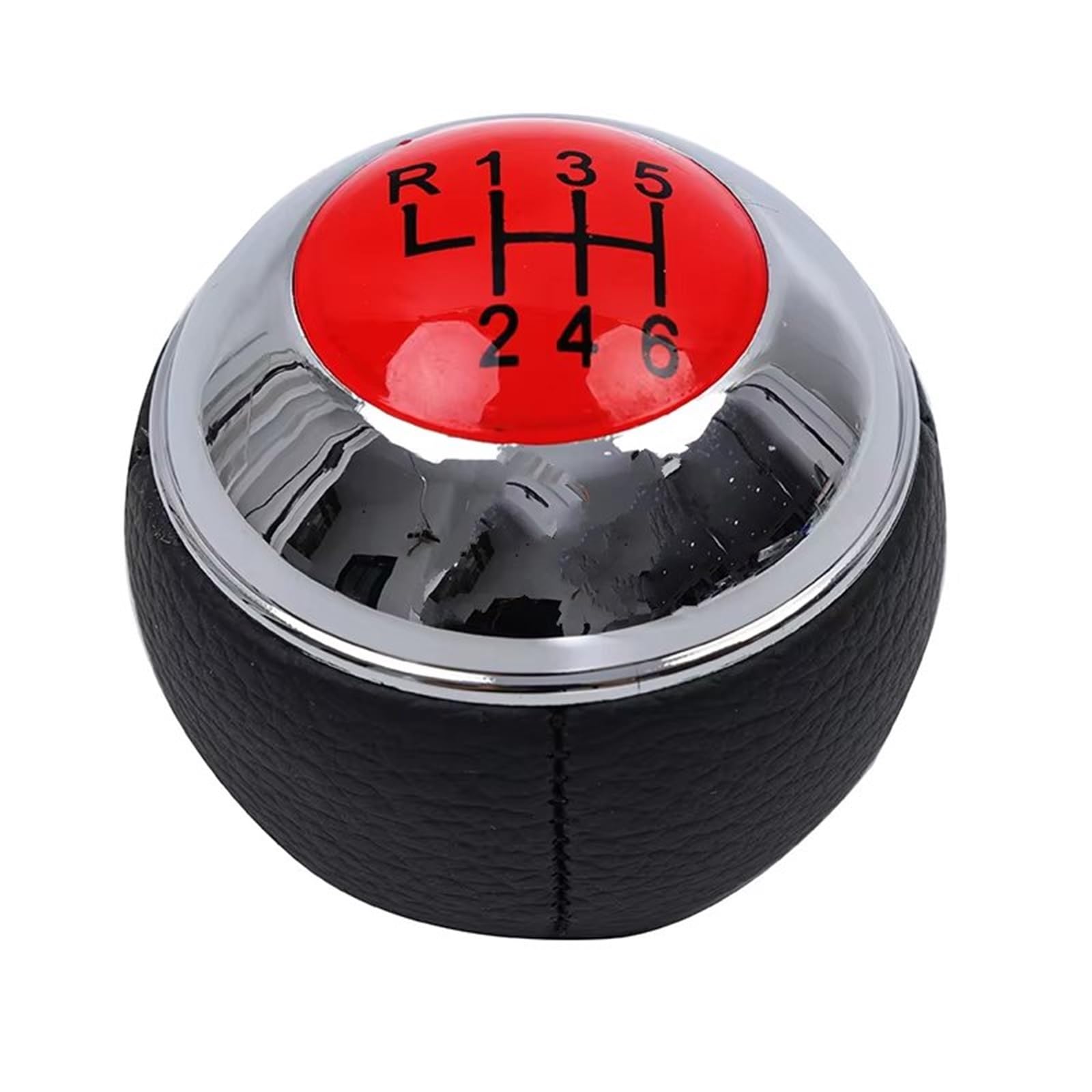 Llsucbd Red 6Speed Car Gear Shift Knob For Mini For R53 For Cooper 2002-2008 Shift Lever Kits