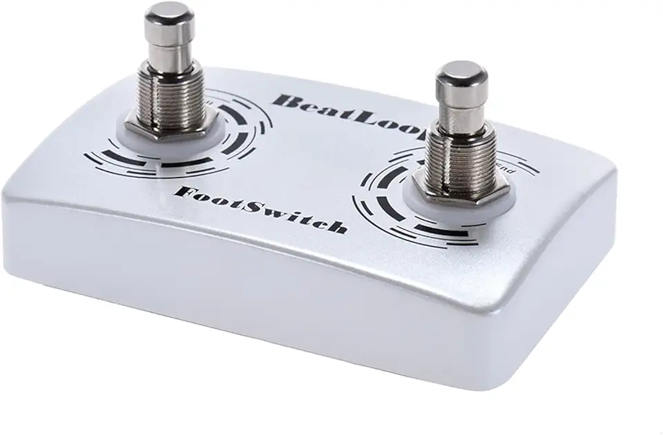 Pedal Duplo Rowin BEAT LOOP, Pedal de Efeito de Guitarra Compacto e Durável, para Acessórios Guitarra