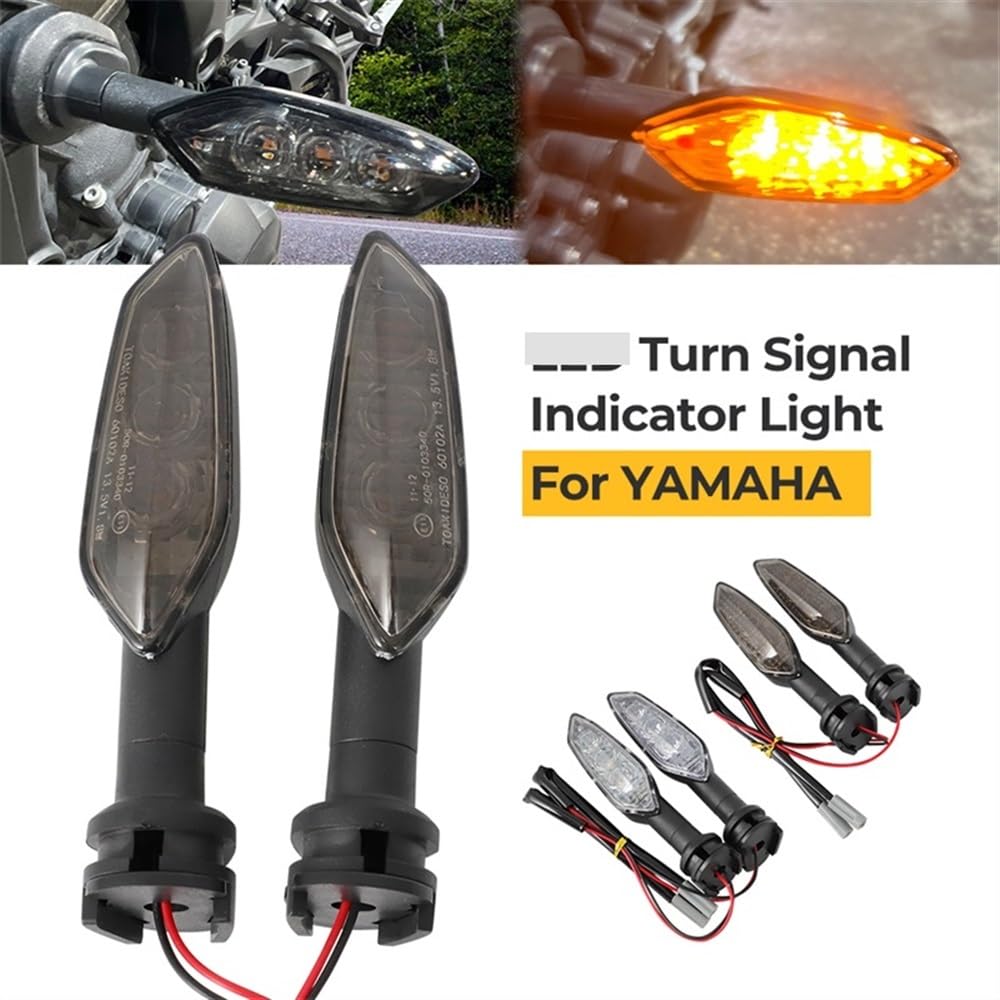 Intermitentes Delanteras y Traseras MT-07 MT-09 luz indicadora de Giro para Yam&aha YZF R6 R1 R3 R7 R9 R15 MT07 MT09 para Tenere 700 para Tracer 700 900 FZ 16 1