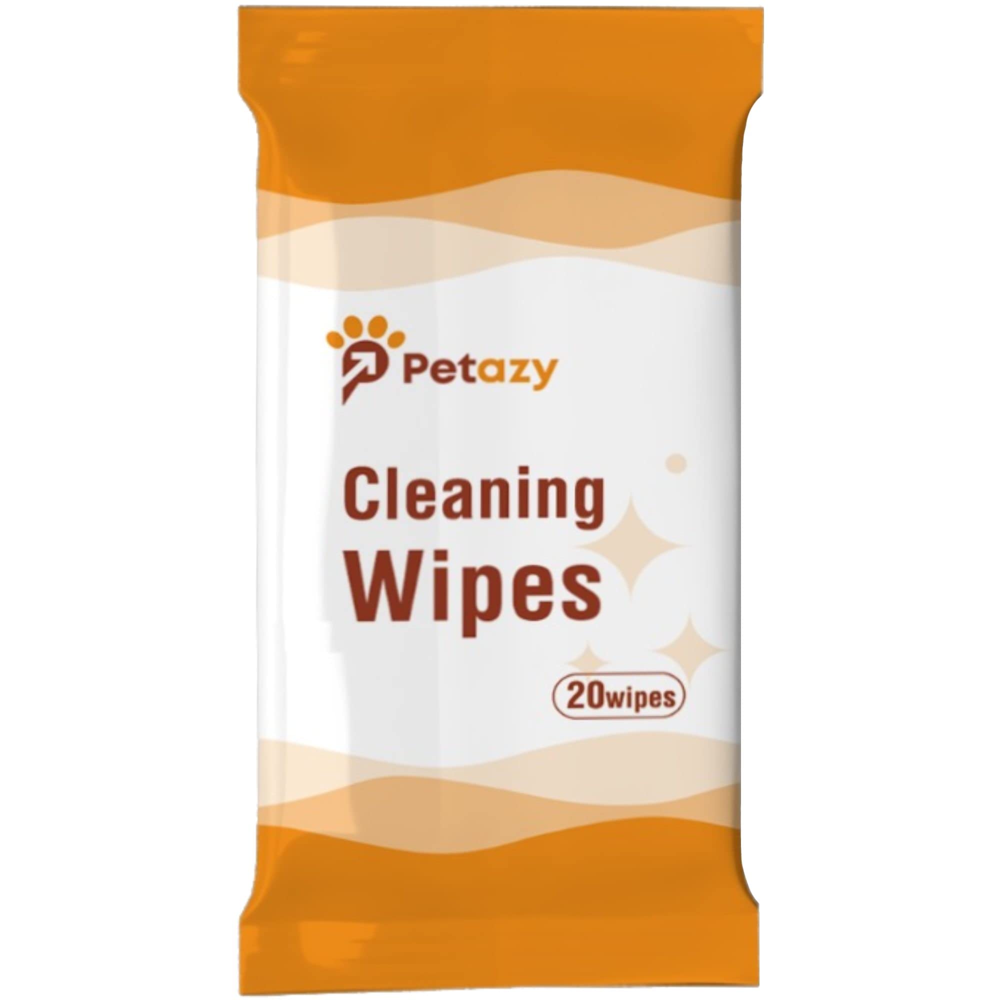 PetazyWipes Extra Thick Cleaning Wipes | Lavender Scented Cleansing Wipes | 20 Count (20)