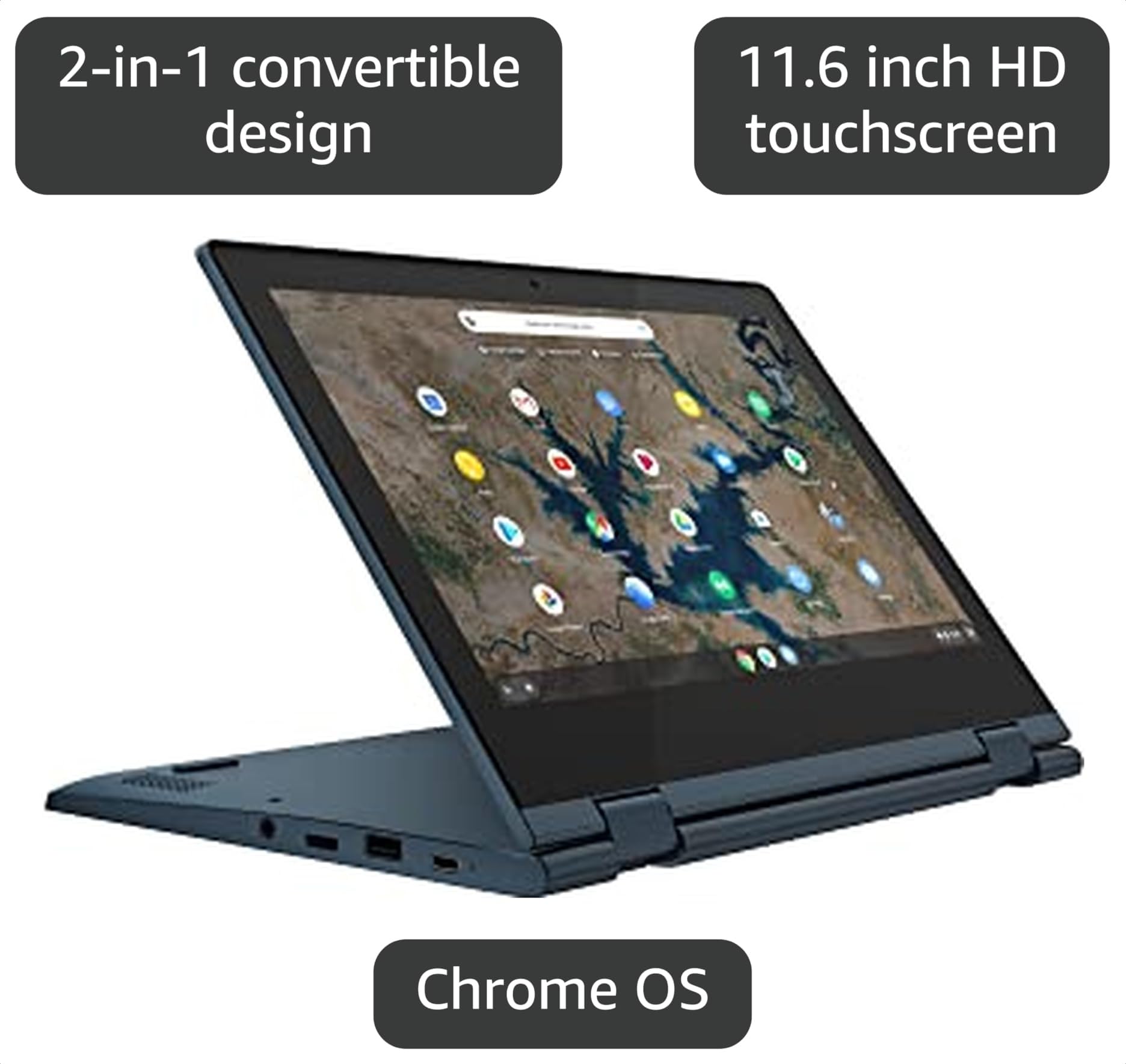 Amazon.com: Lenovo NB IP Flex 3 CB 11IGL05 N4020 4G 32G CRM, Blue