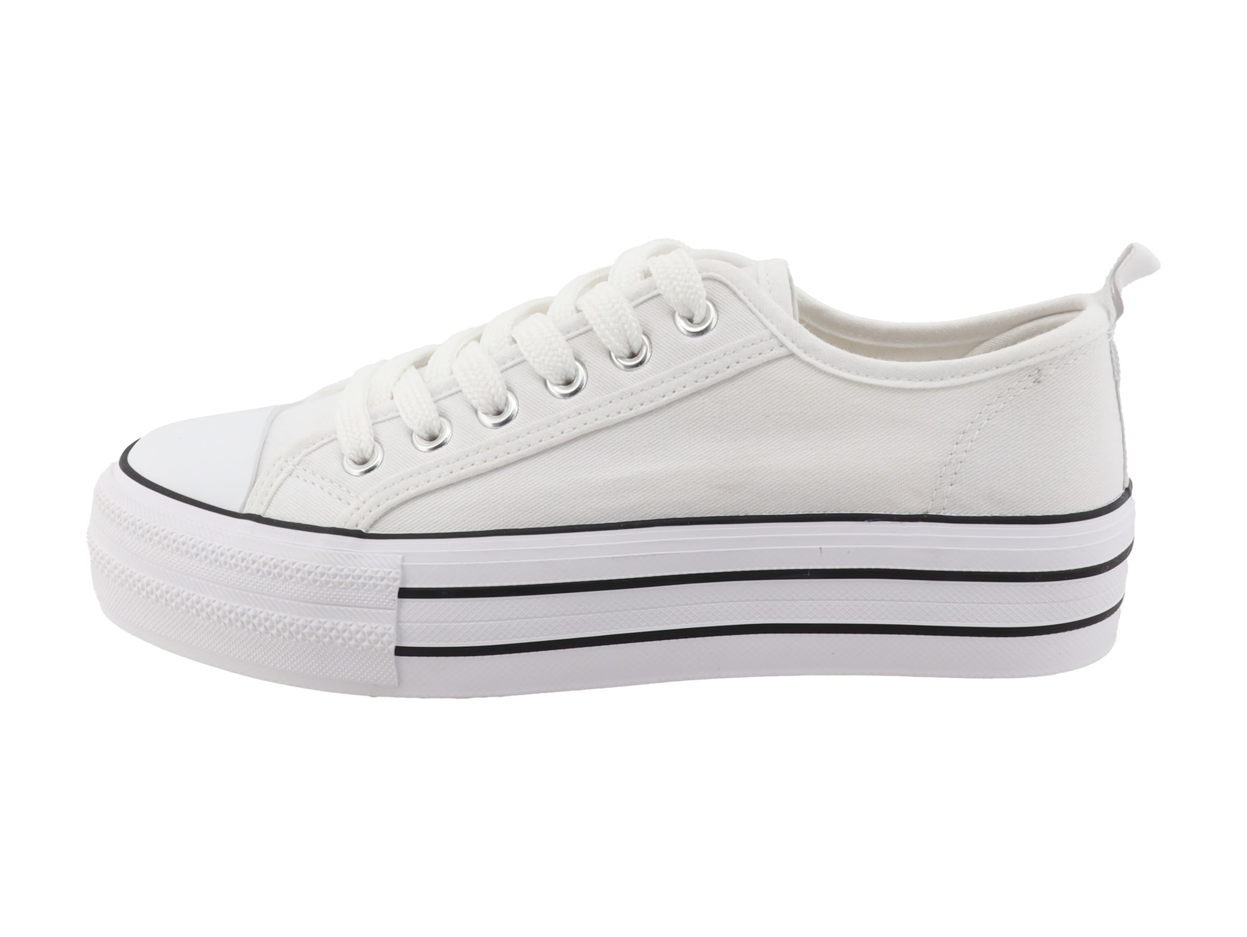 TOM TAILOR Women's 9590400003 Trainers, White, 40 EU, White, 8 UK