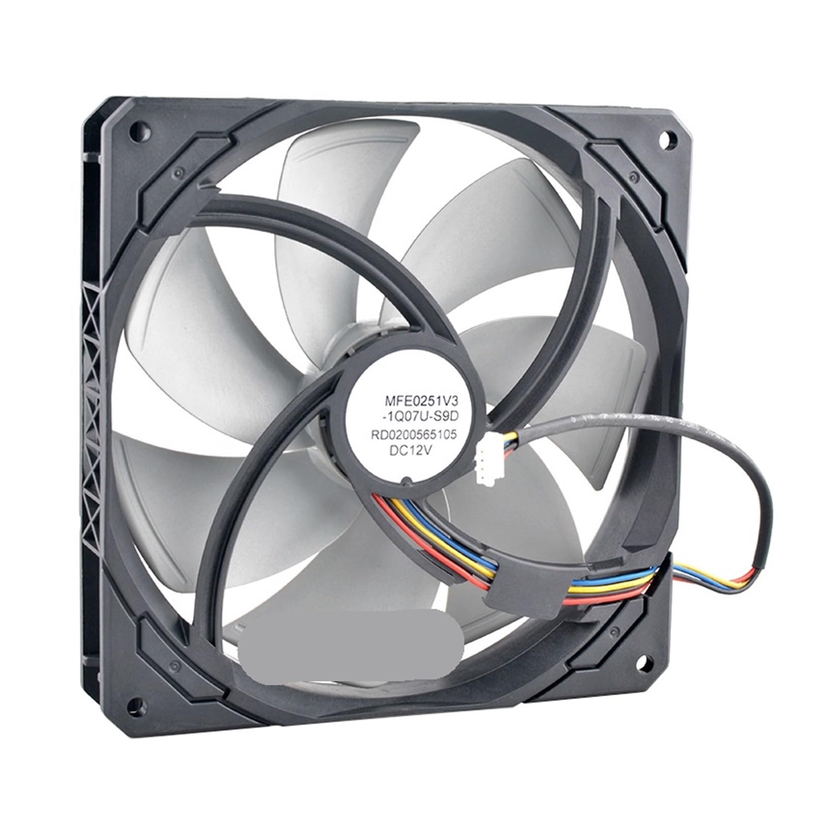 JJKKOZVQF MFE0251V3-1Q07U-S9D 14cm 140mm X 25mm DC12V 4-Pin Fan Zero RPM Cooling