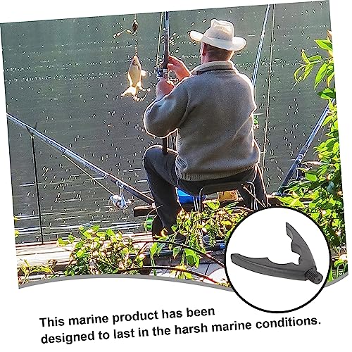 SUPVOX Suporte de vara de pesca com cabeça de vara de pesca para caminhão, suporte de isca, vara de