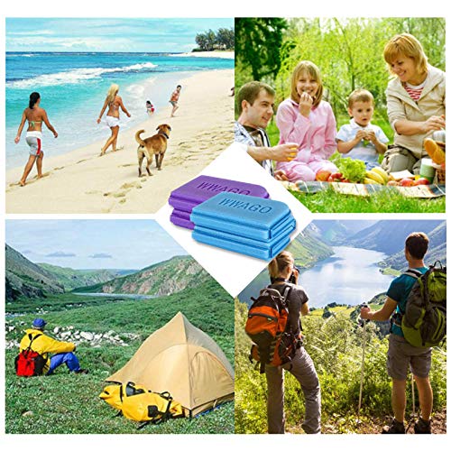 Opvouwbare Zitkussen, 2 stuks Opvouwbare Seat Mat Picknick Outdoor zitkussen waterdicht XPE schuim waterdichte mat, voor… - Image 8