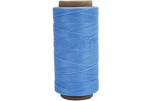 Premium Flat Waxed Thread for Precise Leathercrafting (0.8mm)