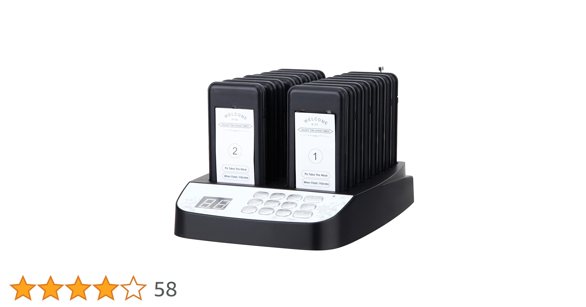 Amazon | S SMAUTOP 呼び出しベル 飲食店 受信機（子機）16台