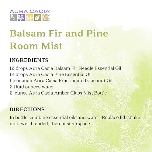 Miniatura 7 de Aura Cacia Aceite esencial de aguja de abeto balsámico | GC/MS probado para pureza | 0.5 onzas líquidas