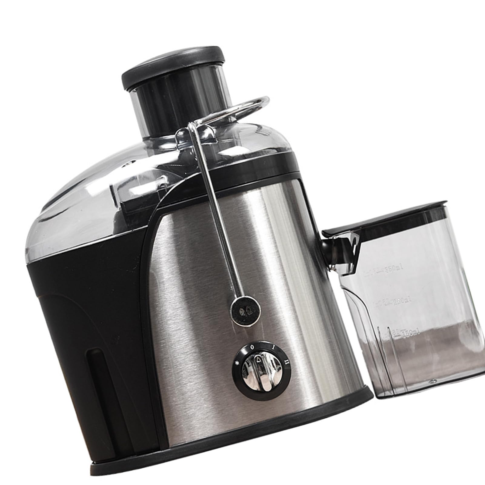 Fruit Juicer, 400W Easy To Centrifugal Juicer for Fruit Vegetable (Silver)