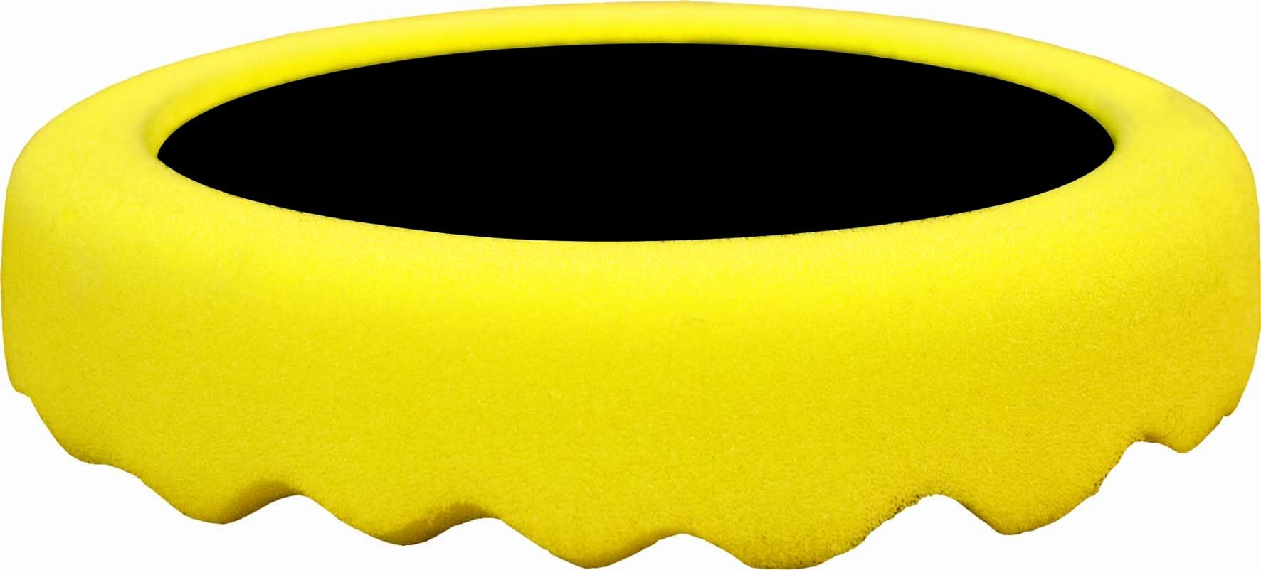 Farecla CFY612 G Mop Waffle Pad 6-Inch - Yellow, Pack Of 2