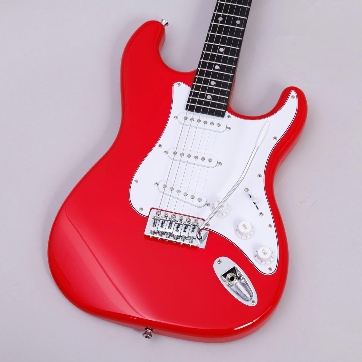 Amazon | BUSKER'S BST-Standard ストラトキャスタータイプ ロース