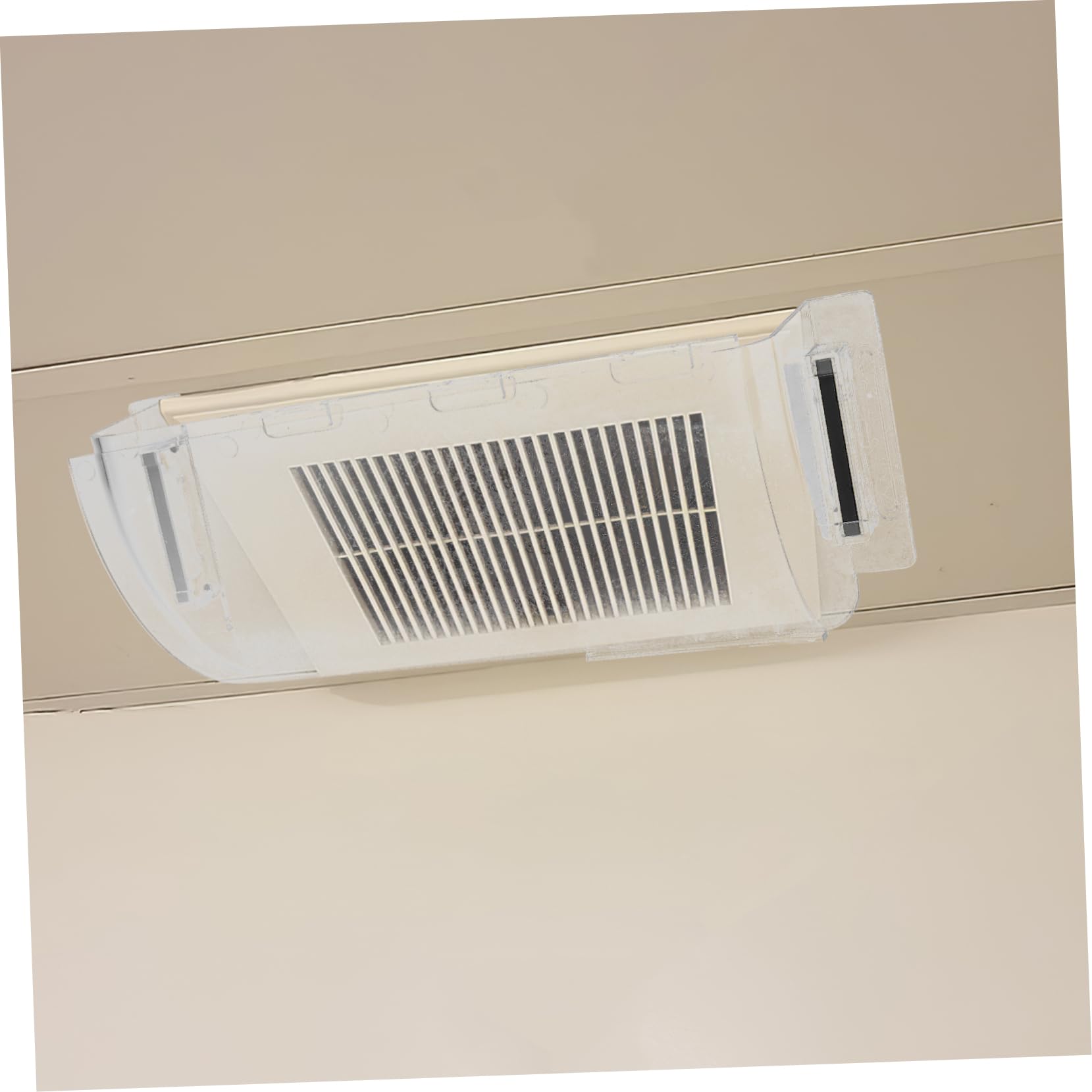 jojofuny Deflector de Ventilación Magnético y Mejora la Ventilación Hogar 2 Piezas, Plástico Resistente, Fácil Instalación para Suelo, Pared y Techo
