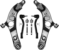 Vista 121 de Detroit Axle - Kit de suspensión delantera RWD para Chrysler 300 Dodge Challenger Charger Magnum, brazos de control superior con barras