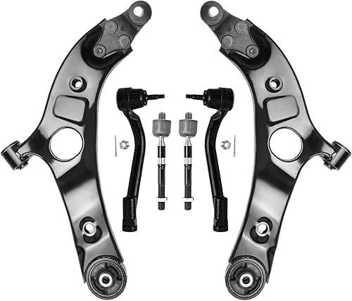 Miniatura 124 de Detroit Axle - Kit de brazos de control AWD para cargador Chrysler 300 Dodge Challenger Magnum, 2 brazos de control superiores delanteros con rótula