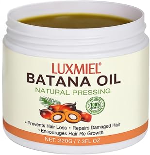 Raw Batana Oil – 100% Pure Honduran Oil for Hair Growth, Scalp Treatment & Edges – Cold-Pressed Natural Moisturizer for Strong, Shiny Hair