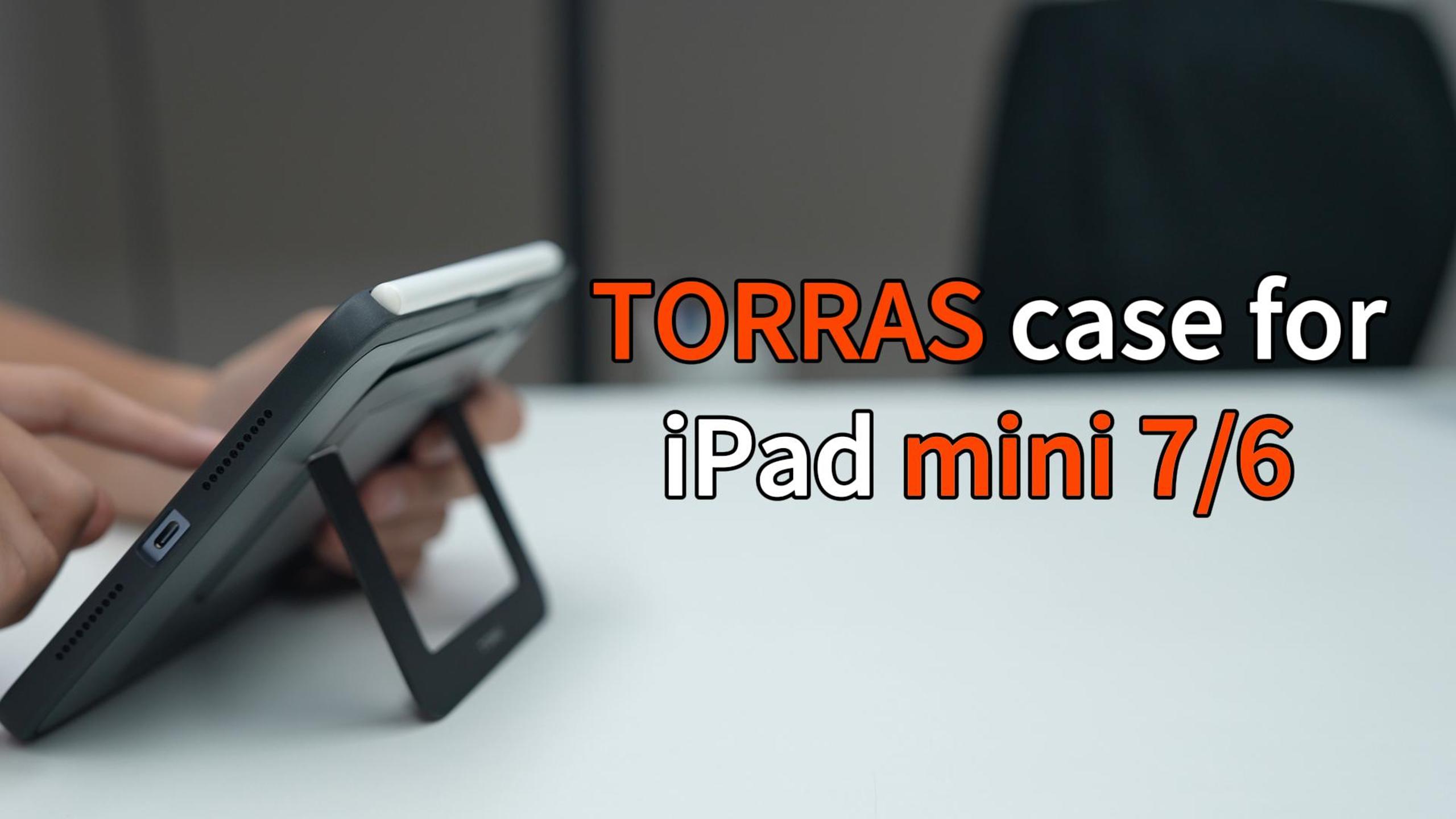 Amazon.com: TORRAS for iPad Mini 7 A17 Pro Case, iPad Mini 6 Case