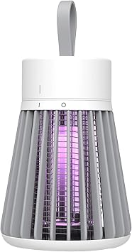 Bug Zapper Outdoor Indoor, Electric Mosaic Killer Mo Lamp, 10W Insect Flight Wrap, Bug Set for Patio, Home