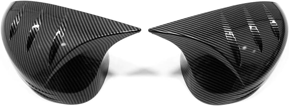 Side View Mirror Cap Cover Compatible With Honda Civic 11TH GEN 2026 2025-2022 Rear view Mirrors Trim Exterior Car Accessories ABS 2PCS(Carbon Fiber Style)(Without Turn Signal Mirror)