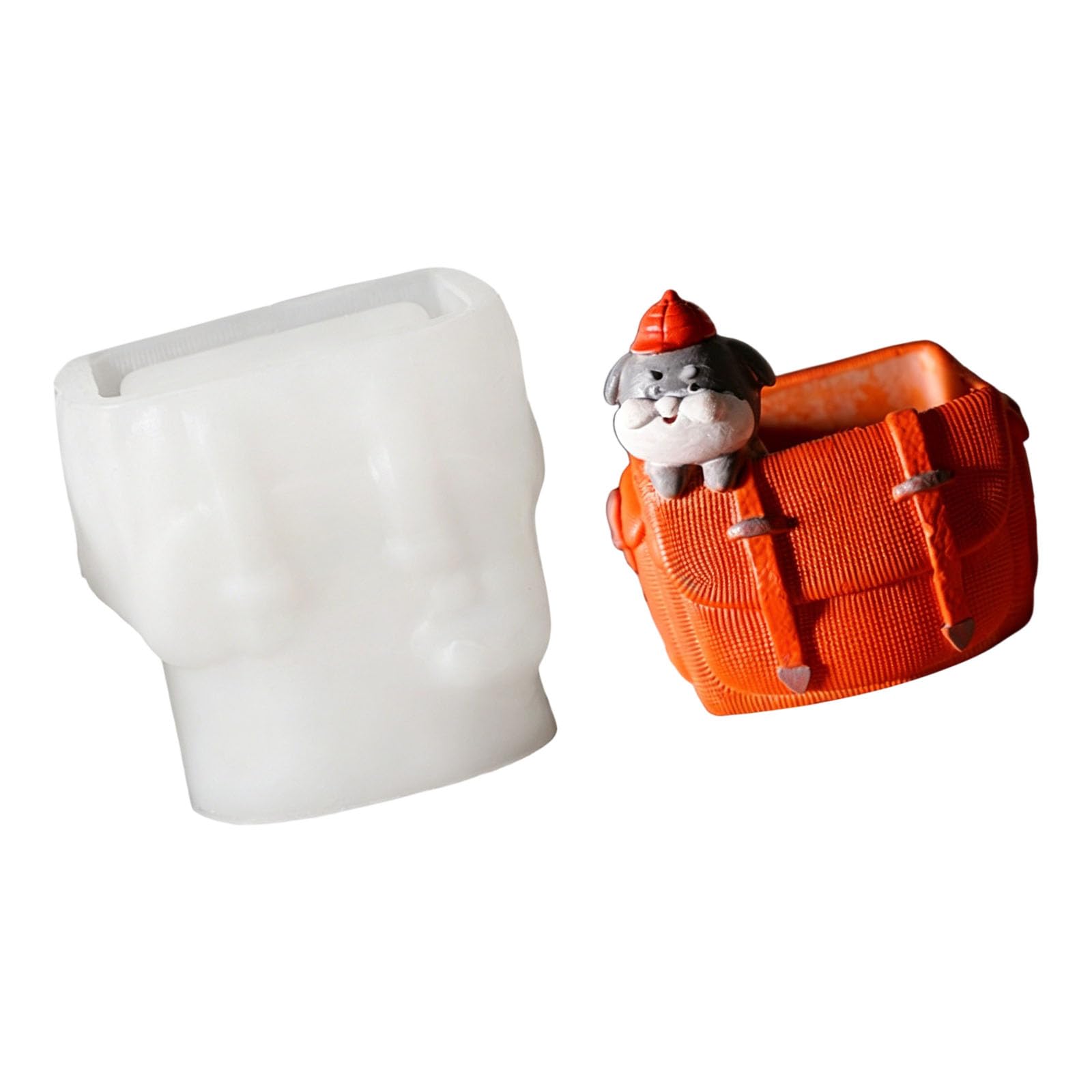 TFAOYS Multipurpose Silicone for Cartoon Animal Shape Flower Pots and Decorative Holders for Craft Enthusiasts Silicone Making Plaster