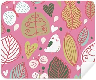 Powdered Flower Paint Cleaning Cloth Screen Cleaner 2pcs Suede Fabric