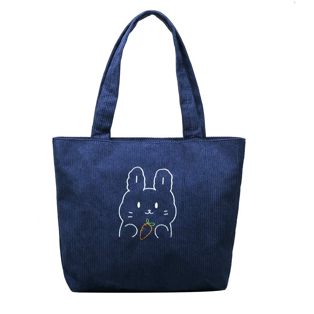 YIGEBAG Dibujos animados reutilizables compras playa Totes mujeres bolso de hombro señoras casual gran capacidad Eco tienda de comestibles bolso femenino