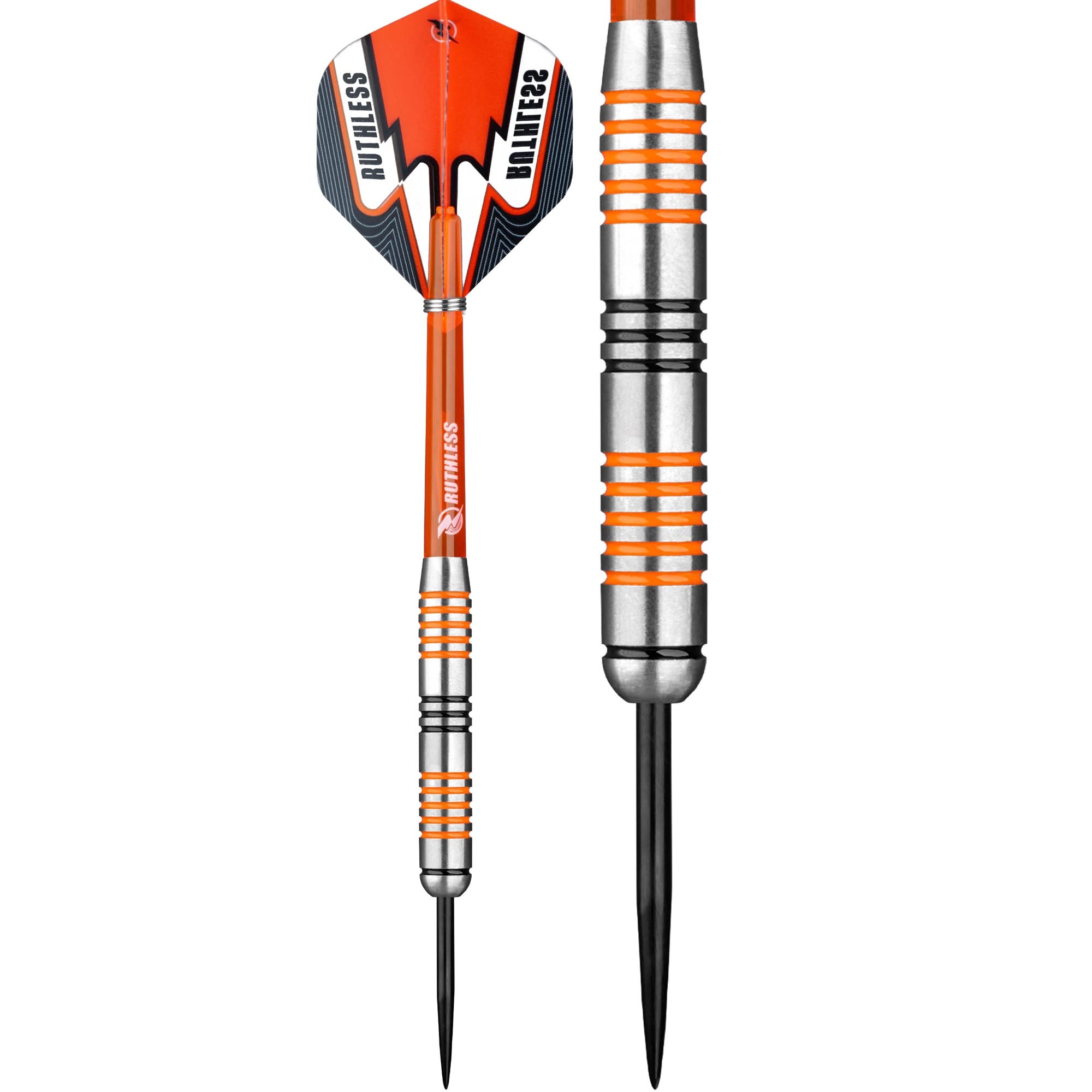 RUTHLESS Tigers Darts | 90% Tungsten Steel Tip Tungsten | Ringed 27g - Image 3