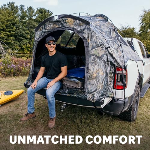 Napier Backroadz Camo Truck Tent | Pickup Truck Bed Camping Tent | Full Rainfly | Sturdy and Spacious 2-Person Tent | Easy 10-Minute Setup | Camouflage by Napier - Image 3