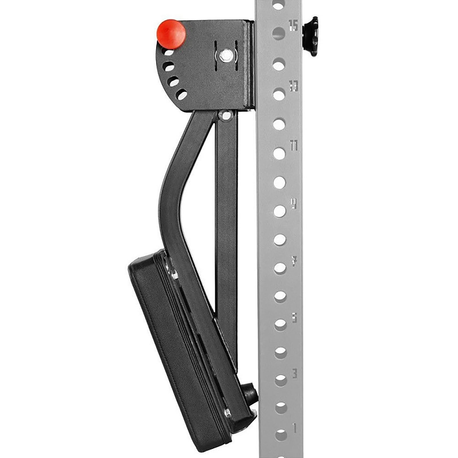 Power Rack Attachments Power Cage Squat Rack, 1 Pair Squat Rack Attachments For Elastic Band, Alloy Steel Power Rack Power Rack Weight Attachments