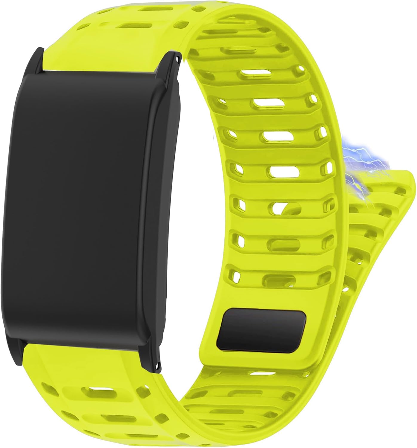 Lamshaw Compatible with WHOOP PEAK Bands with Case bands, New Sweat-Proof Sport Silicone, Breathable Unisex Strap Compatible with WHOOP 5.0 PEAK, LIFE MG, One, 4.0, 3.0