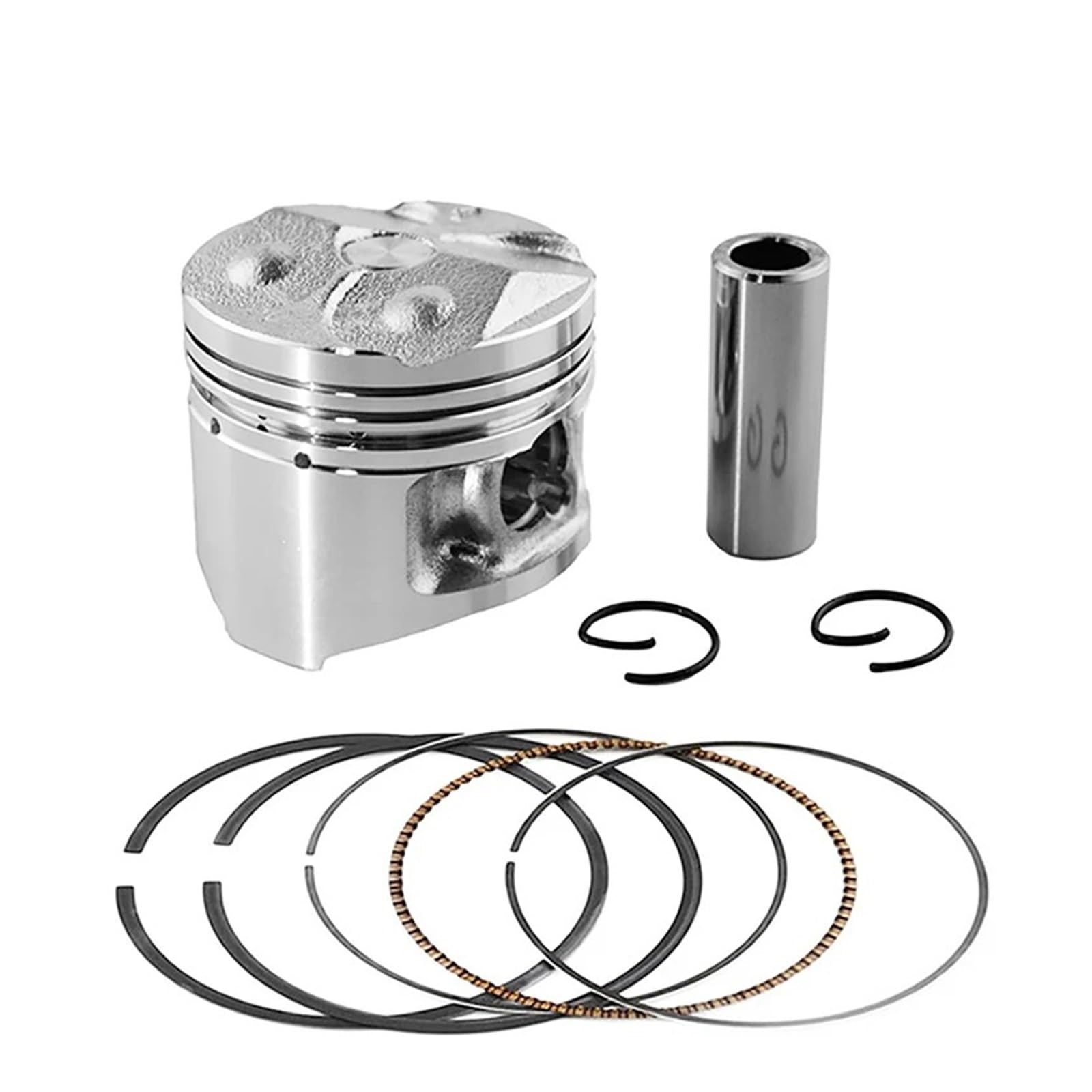 Cilindro Pistone Kit Parti Motore Motociclo STD ~ + 50 Diametro Cilindro 48 Mm 48,25 Mm 48,5 Mm Pistoni Anelli Per FZR250 Per FZ250 1HX(1 set piston 48.25mm)
