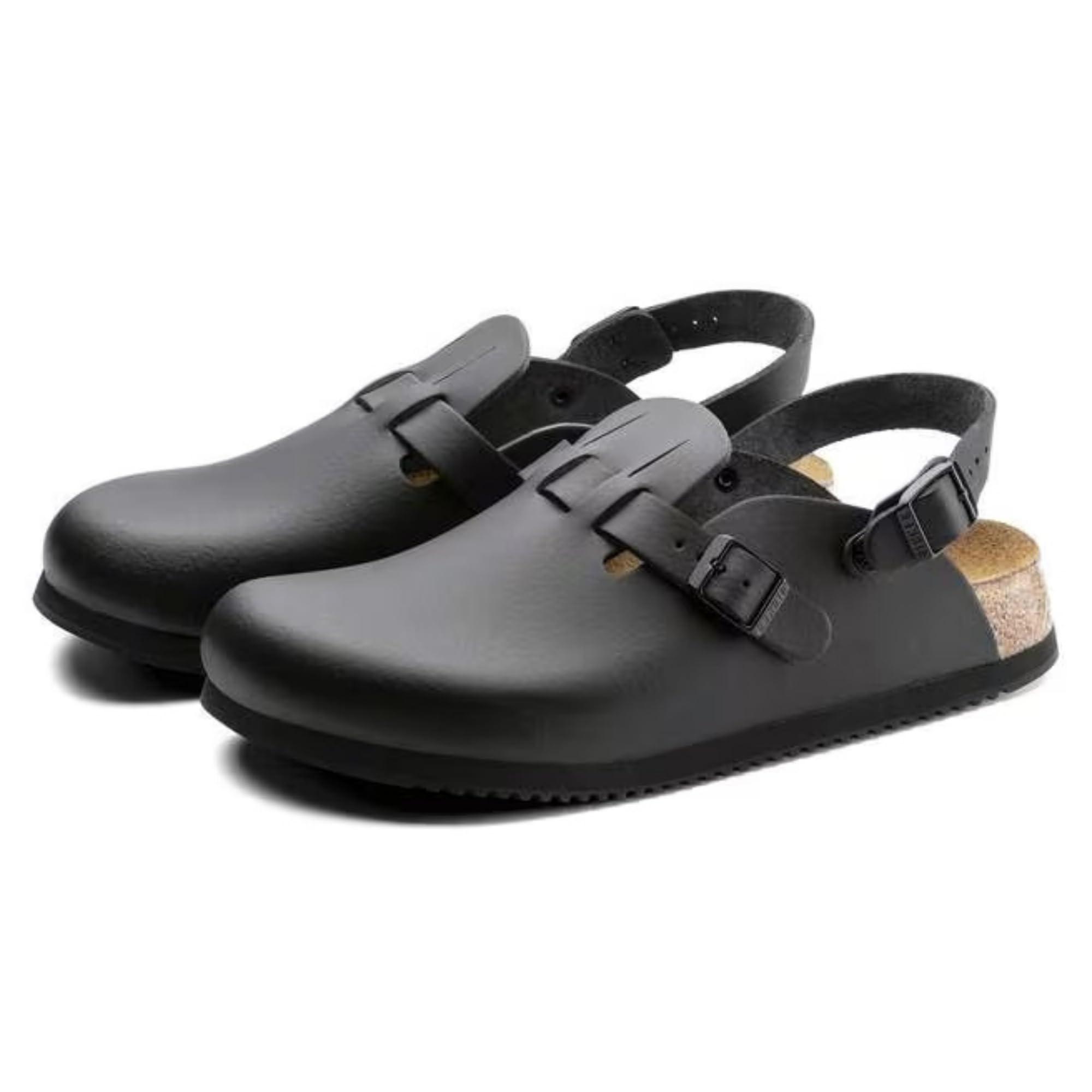 Birkenstock Kay Supergrip Professional Black Clogs da Donna