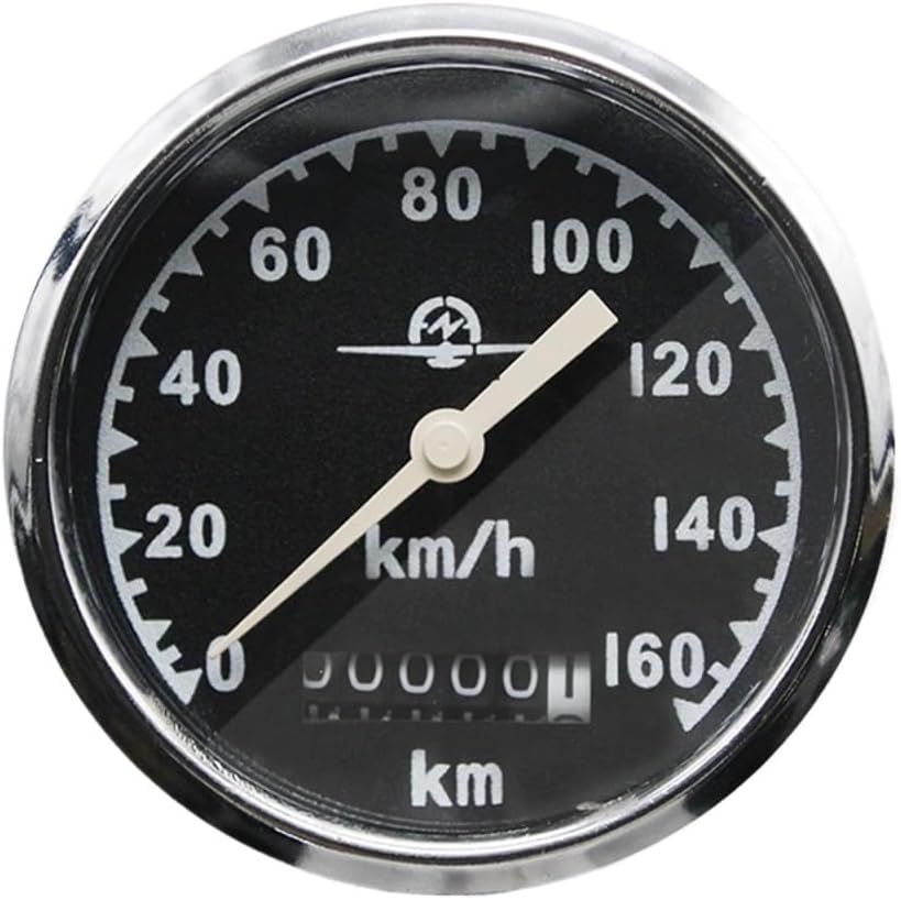 Miernika Motocykla instrumenty Alconstar-120KM/160KM motocykl CJ-K750 Retro okrągły prędkościomierz pasuje do BMW R50 R1 R71 R12 dla Ural M72 zainstaluj w reflektorze