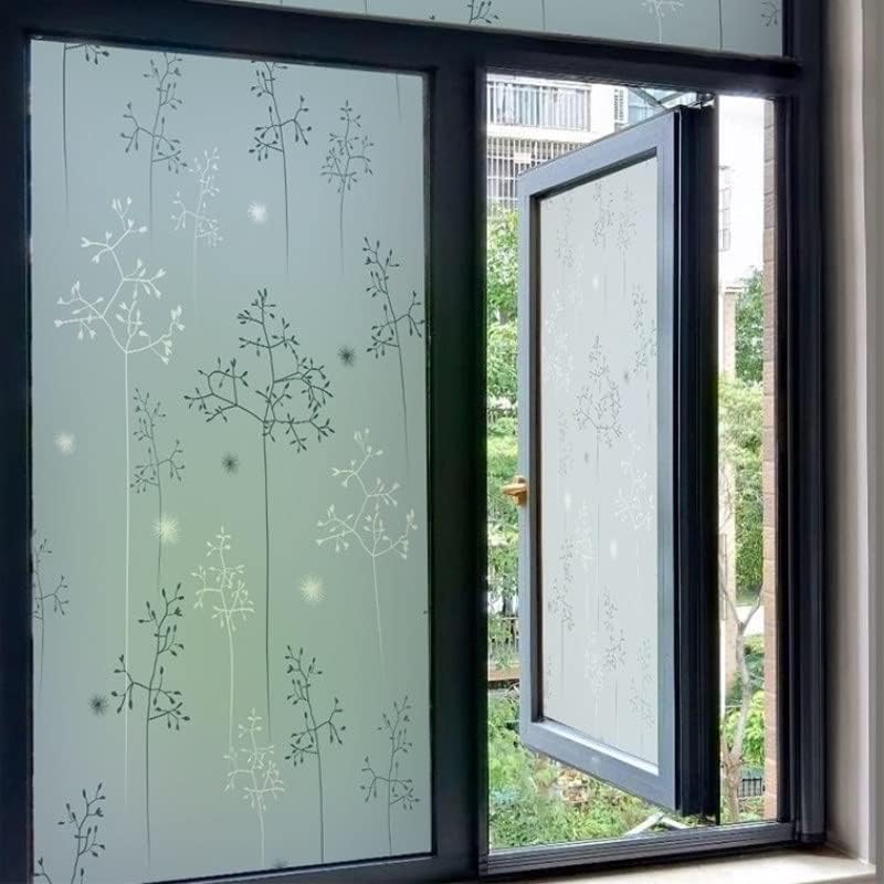 Miniatura 4 de SDGH - Película de vidrio para privacidad, papel esmerilado, opaco, estático, decoración del hogar (color como se muestra, tamaño 23.6 x 59.1in)