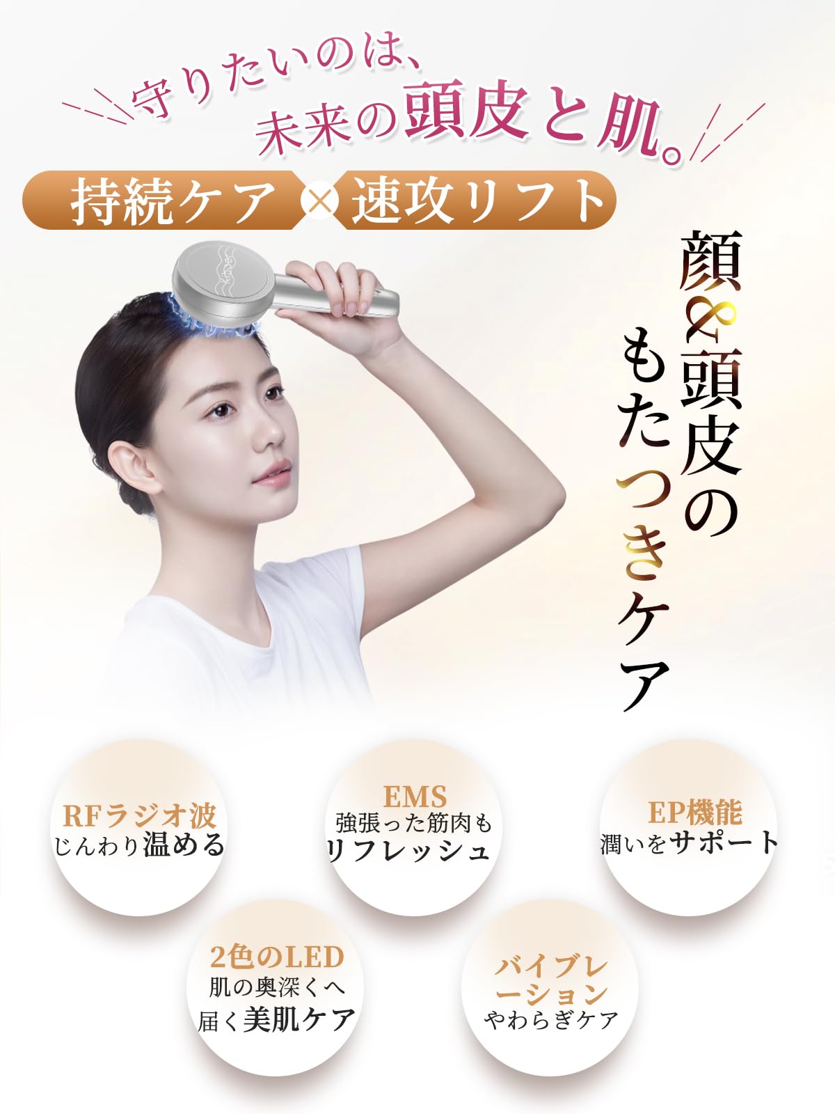 Amazon.co.jp: 電気ブラシ 電動 頭皮ブラシ 美顔器 頭皮 フェイス