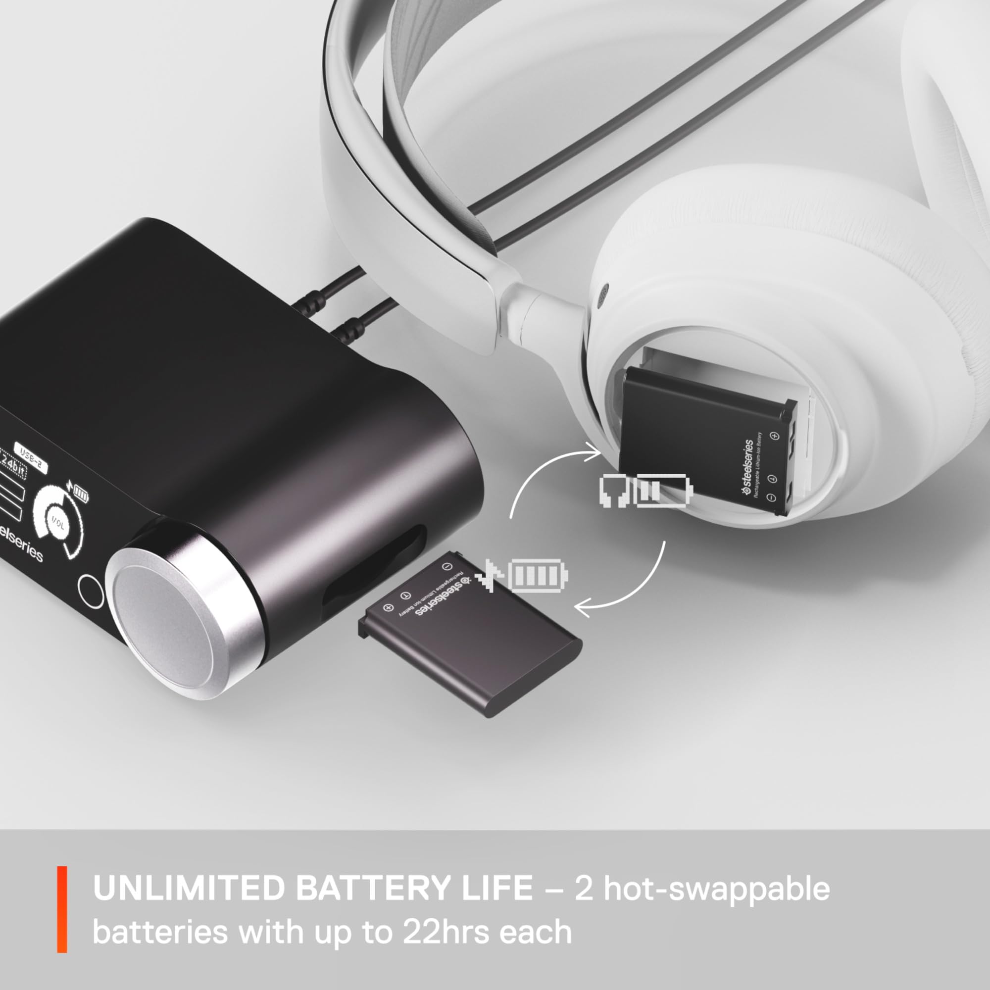 SteelSeries Arctis Nova Pro Wireless X White : Amazon.co.za