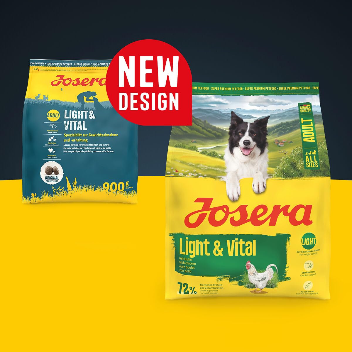 JOSERA Adult Light & Vital kurczak sucha karma premium dla psów 12,5 kg