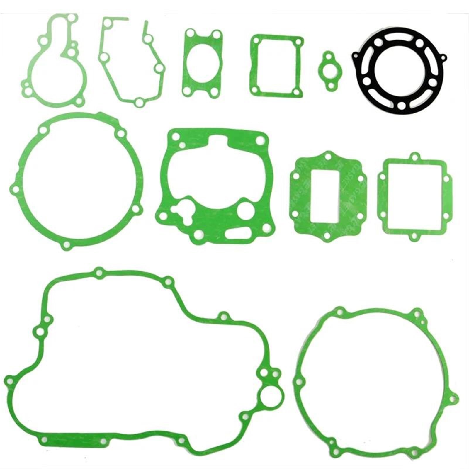 Set Di Guarnizioni Cilindriche Kit Guarnizioni Cilindro E Coperchi Carter Motore Per Kawasaki KX125 K1 K2 K3 (2001-2002) Kit Di Ricambio Completo(I kit)