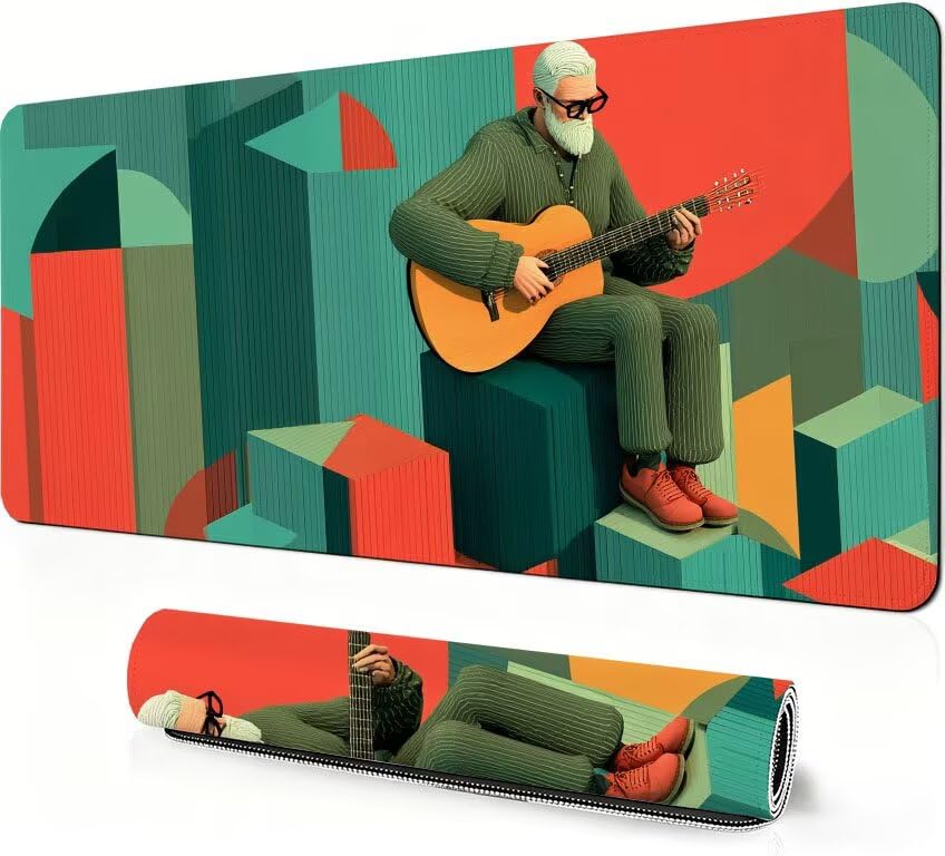 Tapis de Souris XXL Abstrait Amélioration de la Précision et de la Vitesse