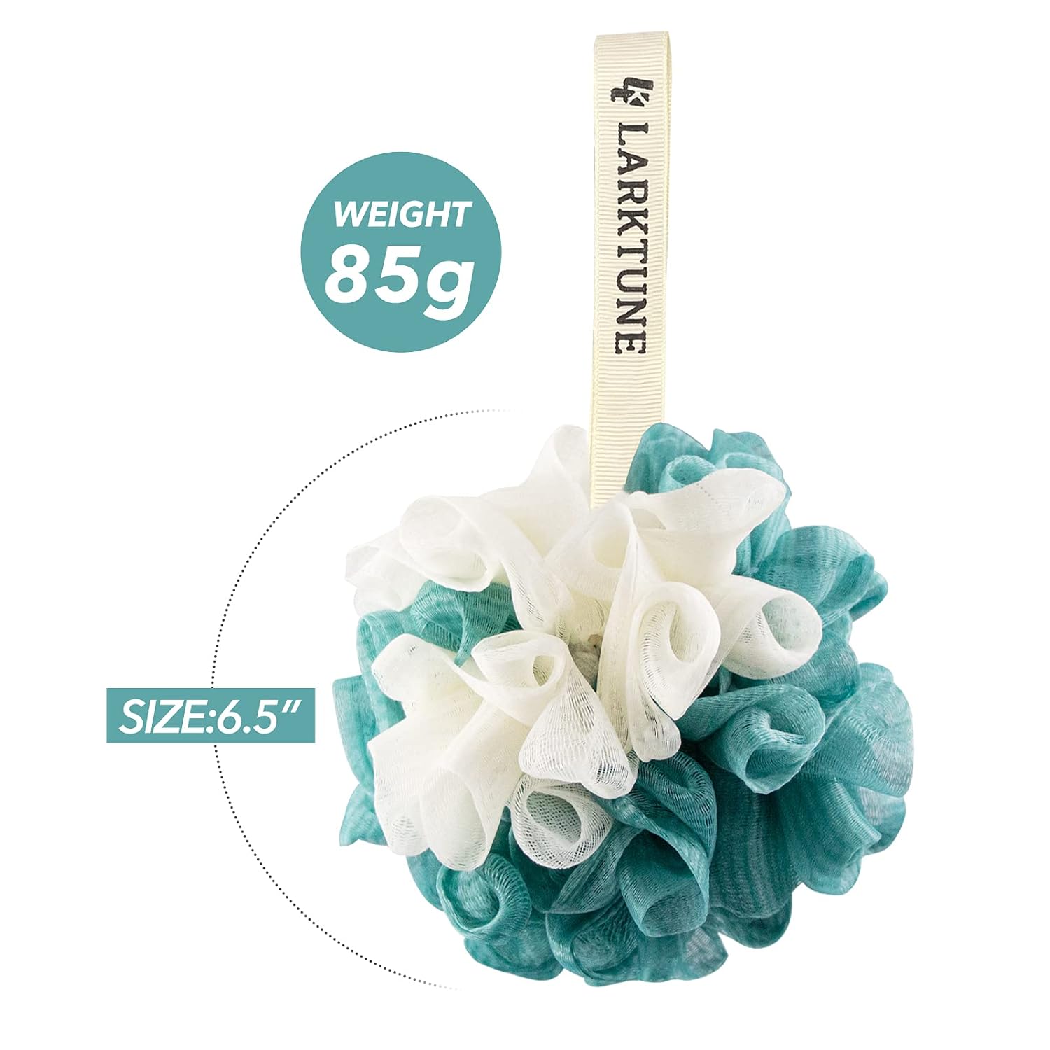 Bath Shower Loofahs Sponge XL (85g/pcs) Large Mesh Pouf Shower Ball for Body Wash, Soft Body Scrubber Exfoliating for Silky Skin, Full Cleanse, Lather Pack of 4 - Perfect Beauty Bathing Accessories : Beauty & Personal Care