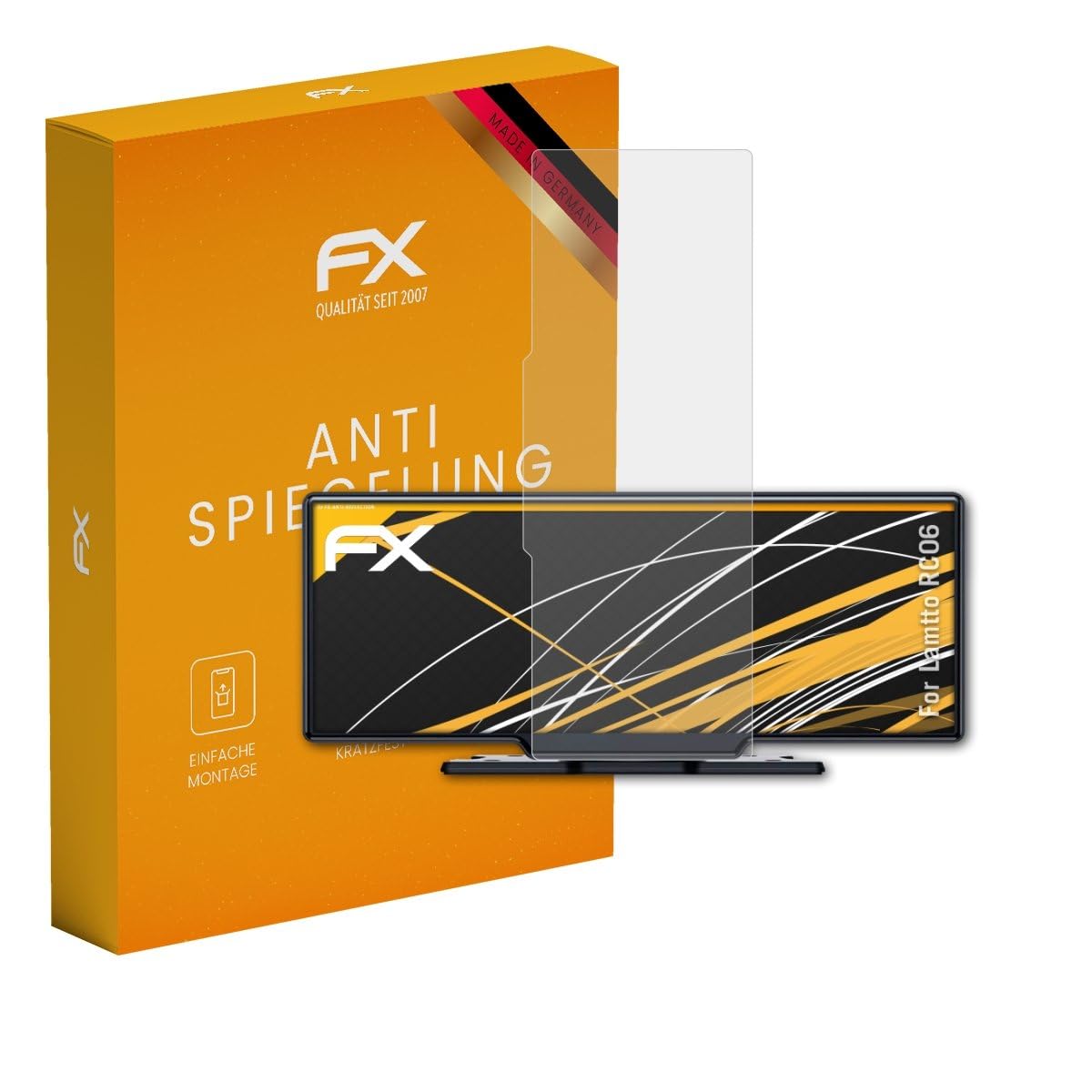 atFoliX Screen Protector compatible with Lamtto RC06 Screen Protection Film, anti-reflective and shock-absorbing FX Protector Film (3X)