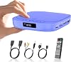 Mini DVD Player, 1080P Support, DVDCD Playback Model, Region Free, CPRM Compatible, Blue-ray Not Supported, USBTF Card Playback, HDMIAVAUX Output, Japanese Instruction Manual Included Blue