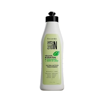 Salon In Vegan Keratin & Collagen Semi di Lino Ultra Active Treatment