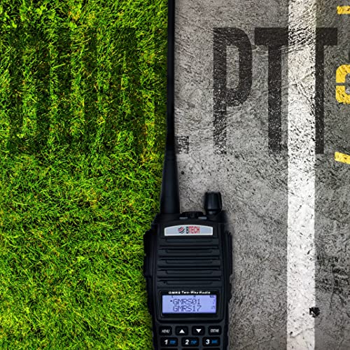 Btech Gmrs-V2 5W 200 Fully Customizable Channels Gmrs Two-Way Radio. Usb-C Charging, Ip54 Weatherproof, Repeater Compatible, Dual Band Scanning (Vhf/Uhf), Fm Radio, & Noaa Weather Broadcast Receiver #TOP5