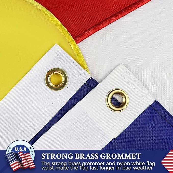 Double Sided Colorado State Flag 3x5 Outdoor The Longest Lasting CO Flags Heavy Duty 210D Nylon, Sewn Stripes, Embroidered Star, Stronger Brass Grommets,4 Stitched Hemming, Perfect for - Image 2