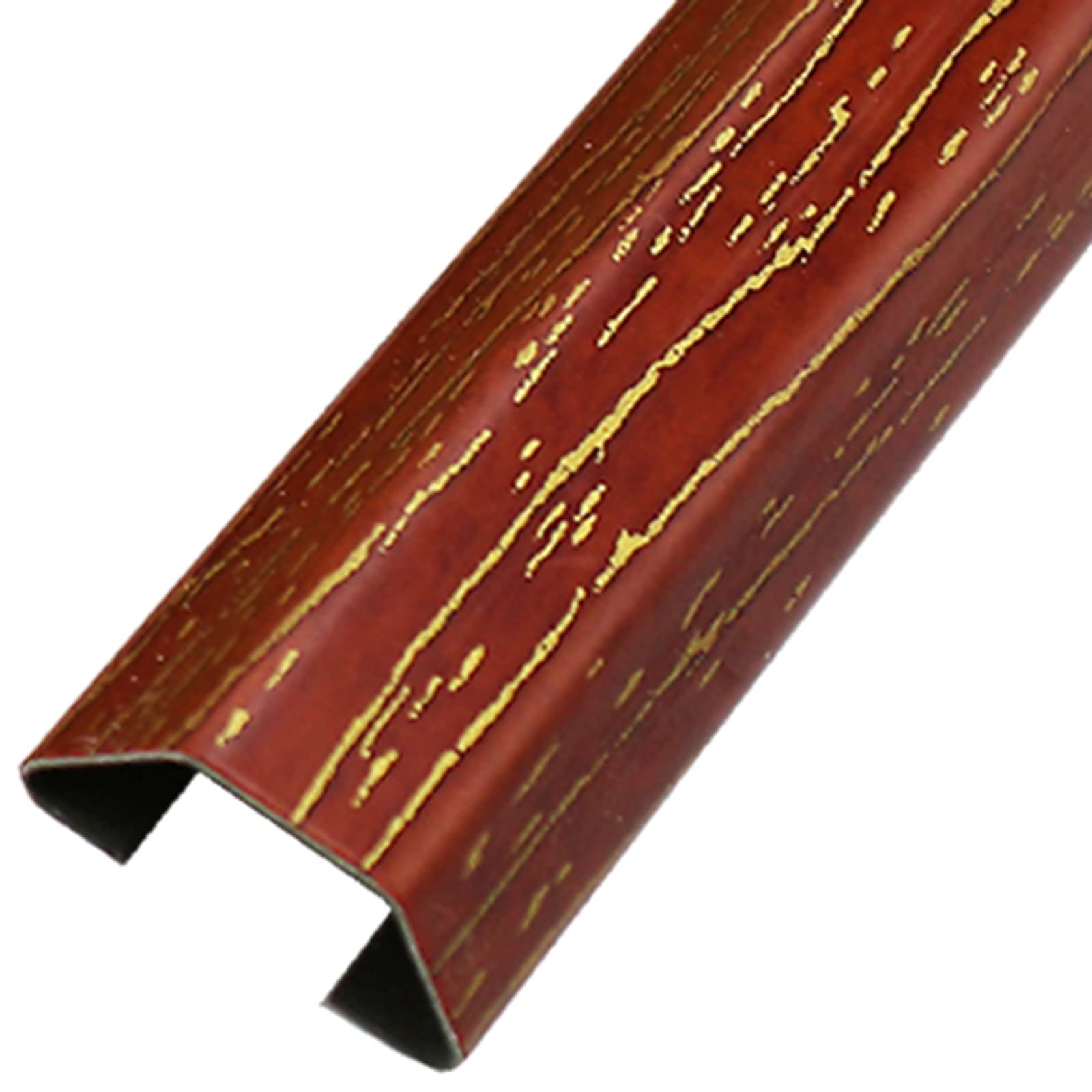 Passacavi Spegnicavi, Correttore Per Cavi Con Venature Del Legno In Acciaio Inossidabile, Canalina Per Cavi Autoadesiva, Gestione Del Cavo TV A Parete (Color : Style 6, Size : 10x25x75mm)