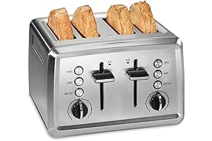 Hamilton Beach Double Toaster 4 Slice – With Extra-Wide Slots