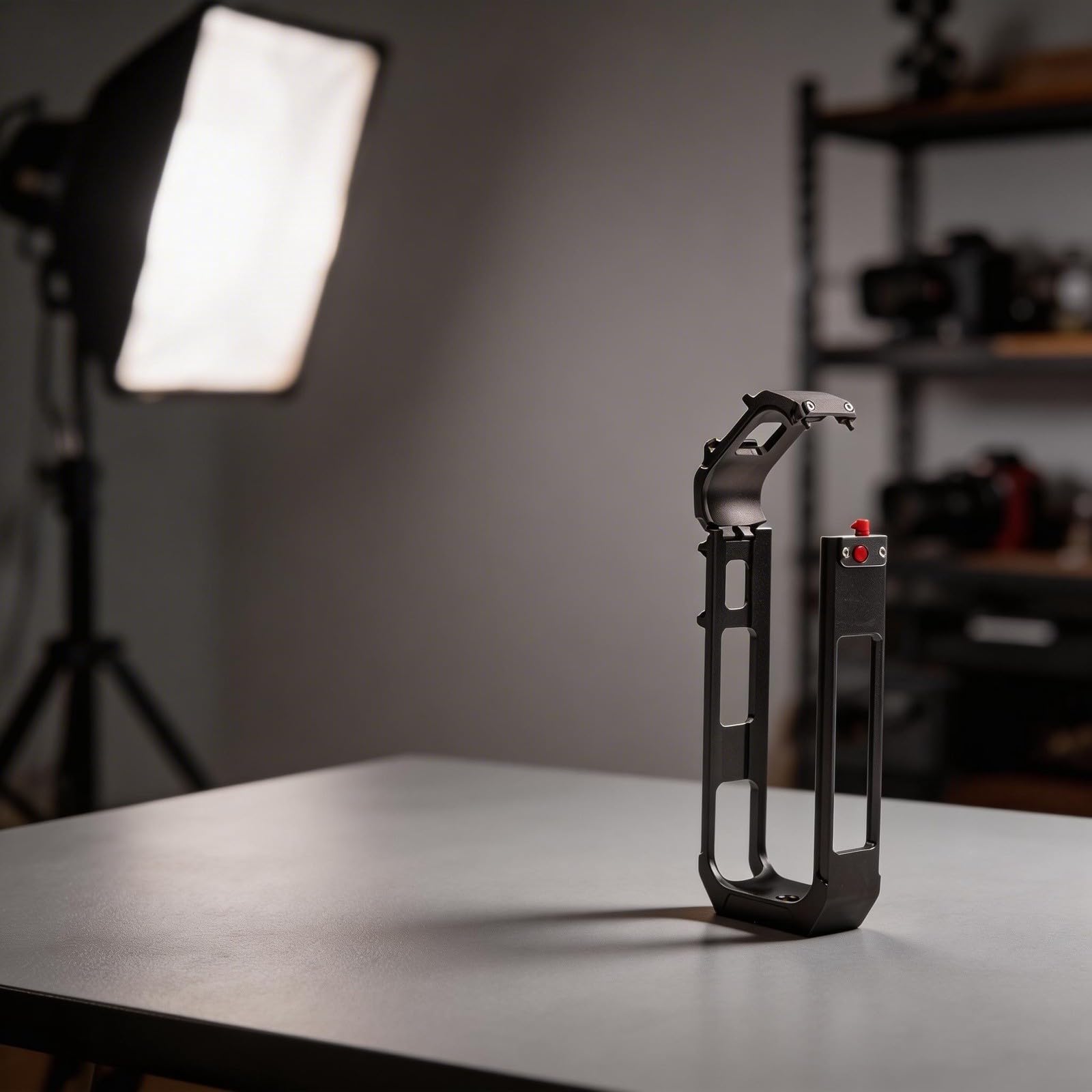 Aluminiowa metalowa obudowa z zimnym obuwiem do Insta360 X4 Air – wytrzymałe etui ochronne z lekkiego metalu, czarne